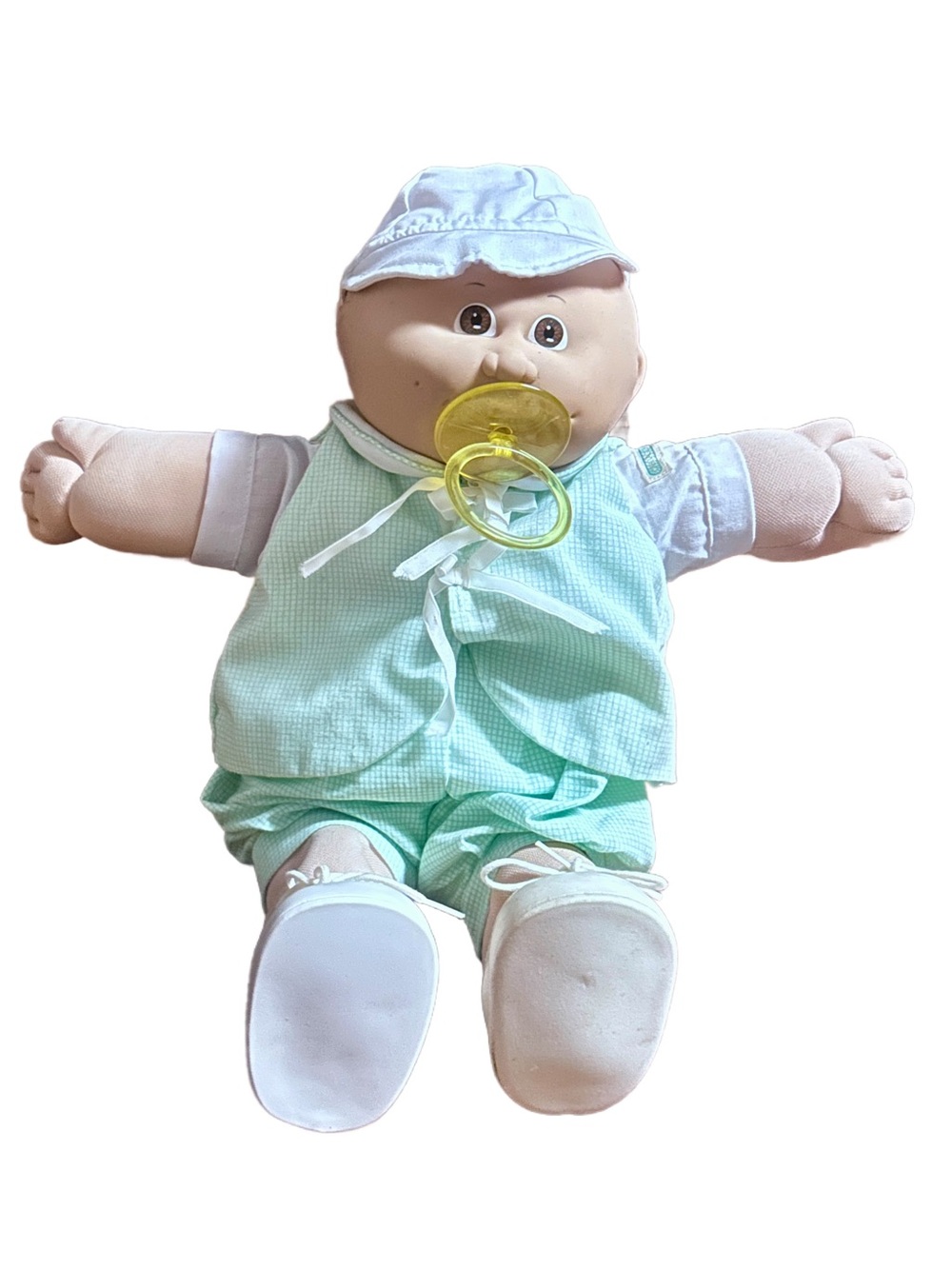 Cabbage Patch Doll Preemie Baby Boy W/ Pacifier ~ Vintage (1980’s)